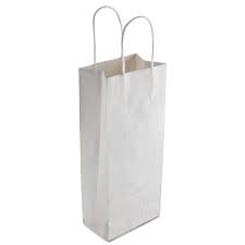 White Paper Shopping Bags Hvy
